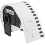 Goink DK-22205 62MM Sürekli Form Termal Etiket, 30 Metre (Dk Serisi) Brother P-Touch DK-22205 Uyumlu - Beyaz