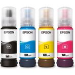 Goink Epson 103 Orijinal Mürekkep Seti 4X65 ml - L3350 L3354 L3360 L5390 L4360 L1350 L3310 Uyumlu - Renkli