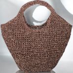 Gojo Handmade Bakır Metalik Ip Plaj Çantası