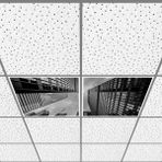 Gök Panel 60X60 LED Panel Aydınlatma Armatür Avize Sıva Altı Desenli 1x2 Ikili Grup 46511069SA - 6400K - Beyaz