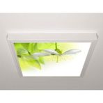 Gök Panel 60X60 LED Panel Aydınlatma Armatür Avize Sıva Üstü Desenli Tekli 46510527SU - 6500K - Beyaz
