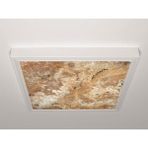 Gök Panel 60X60 LED Panel Aydınlatma Armatür Avize Sıva Üstü Desenli Tekli 46510551SU - 6500K - Beyaz