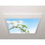 Gök Panel 60X60 LED Panel Aydınlatma Armatür Avize Sıva Üstü Desenli Tekli 46510591SU - 6500K - Beyaz