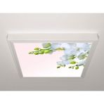 Gök Panel 60X60 LED Panel Aydınlatma Armatür Avize Sıva Üstü Desenli Tekli 46510592SU - 6500K - Beyaz