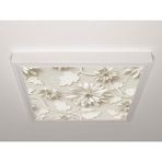 Gök Panel 60X60 LED Panel Aydınlatma Armatür Avize Sıva Üstü Desenli Tekli 46510878SU - 6500K - Beyaz