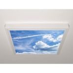 Gök Panel 60X60 LED Panel Aydınlatma Armatür Avize Sıva Üstü Desenli Tekli 46511158SU - 6500K - Beyaz