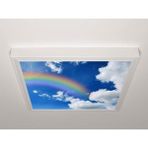 Gök Panel 60X60 LED Panel Sıva Üstü Desenli Tekli 46510943SU - 6500K - Beyaz