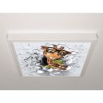 Gök Panel 60X60 LED Panel Sıva Üstü Desenli Tekli 46511097SU - 6500K - Beyaz