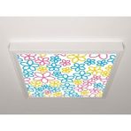 Gök Panel 60X60 LED Panel Sıva Üstü Desenli Tekli 46511241SU - 6500K - Beyaz