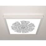 Gök Panel 60X60 LED Panel Sıva Üstü Desenli Tekli 46511272SU - 6500K - Beyaz