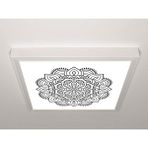 Gök Panel 60X60 LED Panel Sıva Üstü Desenli Tekli 46511292SU - 6500K - Beyaz