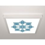 Gök Panel 60X60 LED Panel Sıva Üstü Desenli Tekli 46511321SU - 6500K - Beyaz