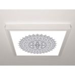 Gök Panel 60X60 LED Panel Sıva Üstü Desenli Tekli 46511338SU - 6500K - Beyaz