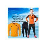 Gök Sports Çocuk Kaleci Sünger Destekli Kaleci Forması Kaleci Pantolonu Takımı