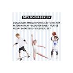 Gök Sports Siyah Çocuk Sünger Destekli Paten Kaykay Scooter Pilates Yoga Basketbol Voleybol Dizlik Dirseklik