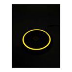 GÖKAK ELEKTRONİK SARI-16 CM Neon led ışıklı hoparlör kapağı çiftli