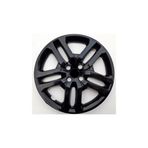 GÖKASAUTO 16'' Inç Renault Clio 4 Jant Kapağı 4 Adet Çelik Jant Görünümlü Parlak Siyah Amblem