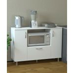 Gökberk GB-2600 %100 Mdf Fırın Bölmeli 3 Kapaklı Çok Amaçlı Dolap