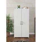 Gökberk GB-3350 4 Raflı 2 Kapaklı Ahşap Çok Amaçlı Dolap