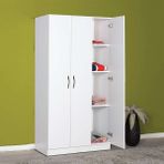 Gökberk GB-6100 3 Kapaklı Mdf Çok Amaçlı Gardırop