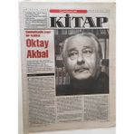 Gökçe Koleksiyon Cumhuriyet Gazetesi Kitap Eki - 10 Ocak 2002 - Cumhuriyetle Yaşıt Bir Öykücü Oktay Akbal - GZ43589