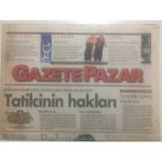 Gökçe Koleksiyon Gazete Pazar 5 Temmuz 1998 - Cazda Japon Istilası GZ38138