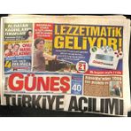 Gökçe Koleksiyon Güneş Gazetesi 15 Nisan 2009 - Aspirin Beyin Kanaması Yapıyor - Iki Dev Belgesel Hazırlıyor * Cüneyt Arkın - Kadir Inanır GZ116899