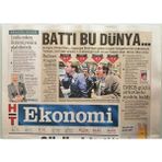 Gökçe Koleksiyon Haber Türk Ekonomi Gazetesi 3 Mart 2009 Sözün Bittiği Yere Geldik - GZ44751