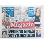 Gökçe Koleksiyon Haber Türk Gazetesi Magazin Eki 9 Nisan 2009 - Recep Ivedikin Ninesi Dizi Yıldızı Oldu GZ40622