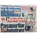 Gökçe Koleksiyon Hürriyet Gazetesi 17 Ekim 2004 - Müstakbel Gelin Tuğçe Kazaz Sezen Aksunun Yalısına Taşındı GZ46917