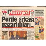 Gökçe Koleksiyon Hürriyet Gazetesi 28 Nisan 1993 - Cumhurbaşkanlığı Seçimi, Arzu Molu, Ahmet Kaya Kasetini Tanıttı, Ipek Tenolcay GZ126404
