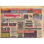 Gökçe Koleksiyon Milliyet Halk Gazetesi 1 Nisan 1985 - Haziran 1986DA Ara Seçim Var - Türk Genci Para Düşünmüyor GZ127230