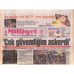 Gökçe Koleksiyon Milliyet Halk Gazetesi 19 Şubat 1993 - Makedonya Ordusunu Türk Subayları Eğitecek - Piontek Kafalar Değişmeli GZ132542