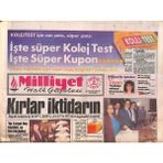 Gökçe Koleksiyon Milliyet Halk Gazetesi 2 Kasım 1992 - Galatasaraya Uğur Müjdesi - Semra Özalı Öven Kitap GZ132557