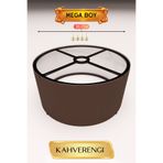 GÖKDAĞ GROUP Kahverengi Lambader Başlığı 35 CM Mega Boy Pratik Kurulum