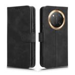 GOKEN Honor Magic 7 Lite 5G / Honor X9c için Kılıf - Silikon İç Kısımlı Premium Suni Deri Cüzdan Kılıfı, Manyetik Kapaklı, Kart Tutucu, Katlanabilir Ayaklık, Kitap Stili -Siyah