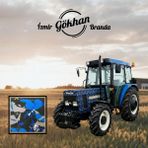 Gökhan Branda New Holland 66S Serisi Kaporta Kılıfı - 75-66S KABİNLİ