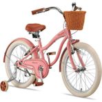 Gokidy Magnesia 20" Jant Çocuk Bisikleti - Italyan Tipi Sele ve Elcik - Pembe