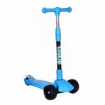 Gokidy Rookie Mavi 3 Tekerlekli Işıklı Mini Scooter