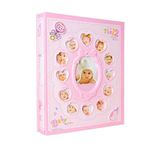 Gökkuşağı 10x15 cm 240'lık Bebek Fotoğraf Albümü Pembe