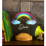 Gökkuşağı Çocuk Hediyesi, Rainbow Doğum Günü Hediyesi Led Gece Lambası, Çocuk Odası Aydınlatması, Erkek Bebek, Kız Bebek