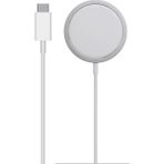 Gökkuşağı iPhone 16 15 14 13 12 11 Pro Max Mini Uyumlu Magsafe Şarj Aleti Aygıtı Kablosuz Manyetik Type C - Beyaz - 15W Beyaz