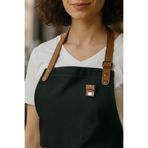 gokmentoy Espresso Makinesi Barista El Boyaması Ahşap Rozet