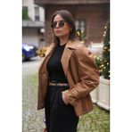 Göknur Arslan Mini Trençkot - Camel - Camel - Standart