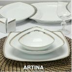 Göksan Mutfak Artina 101 Parça Porselen Yemek Takımı