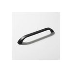 Göksu Siyah Metal Mutfak Dolap Kulpları, Çekmece Kapak Kulbu, Mobilya Kulp (96 mm, Adet, 1)