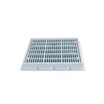 GÖKTUĞ Plastik Yüzme Havuzu Dip Emiş Süzgeç Izgarası, 245x245 Mm Abs Havuz Dip Emiş Süzgeci