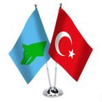 Göktürk Devleti ve Türk Bayrağı Masa Bayrak Takımı