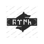 Göktürk Göktürkçe Türk Yazı Kurt Sticker 00888