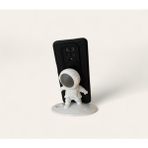 Göktürk3D Astronot Telefon Tutucu Masa Üstü Telefon Tutucu - Beyaz